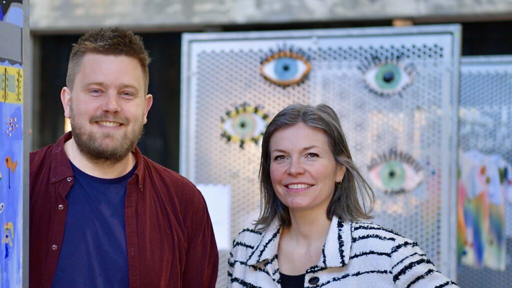 Michael og Sofie, der står bag Salamanca.